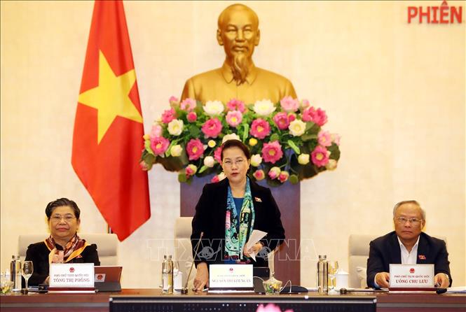 Khai mạc Phiên họp thứ 40 của Ủy ban Thường vụ Quốc hội